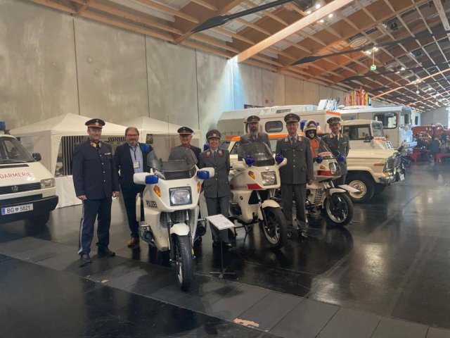 Salzburger Gendarmeriefreunde präsentierten Oldtimer 